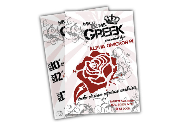 Mr and Ms Greek Flyer