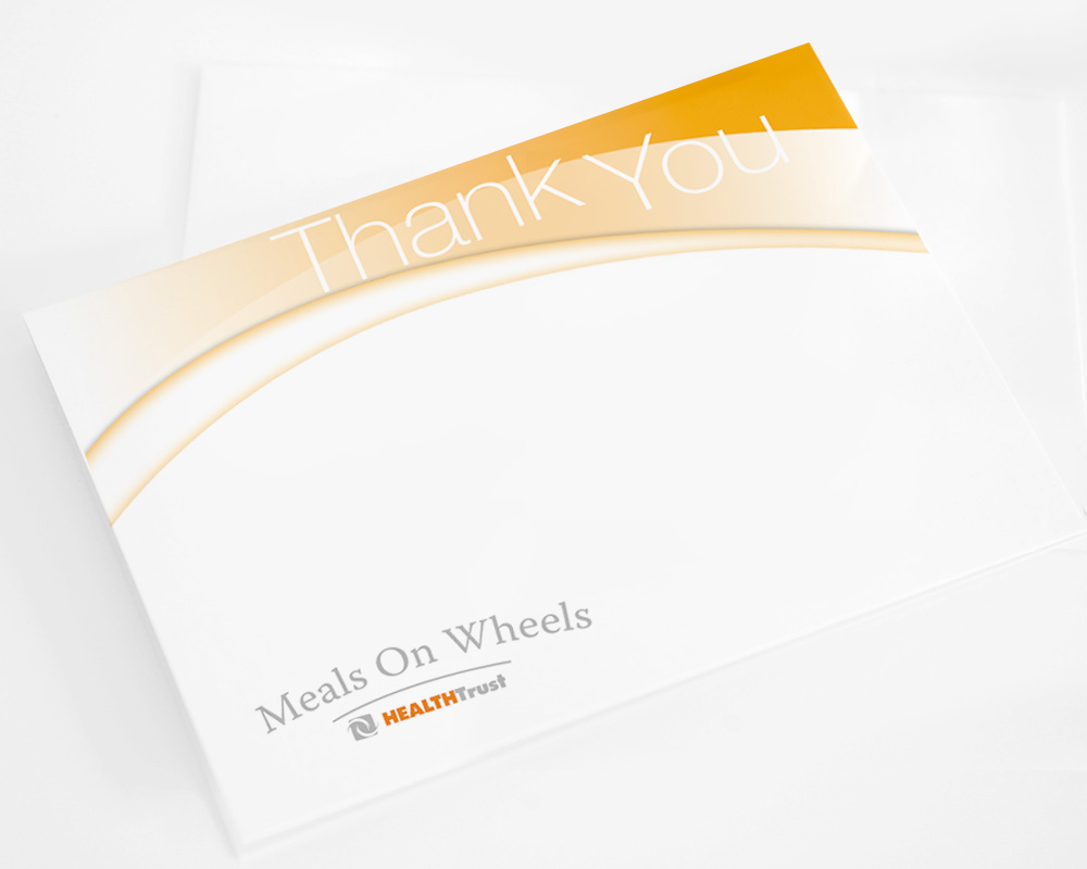 Meals on Wheels, Thank You Cards