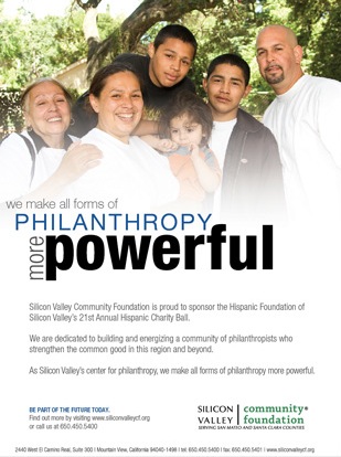 Hispanic Charity Ball Ad
