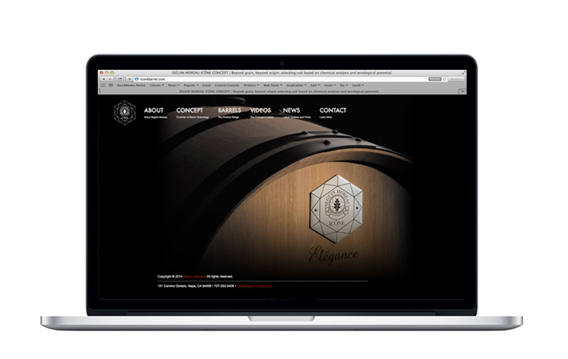 Icone Barrel Website