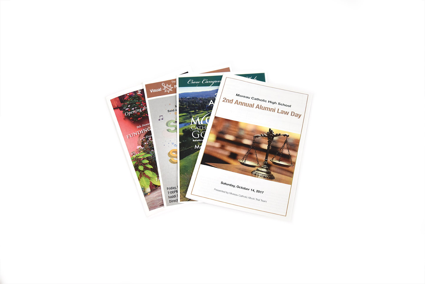 Moreau Catholic Printed Programs