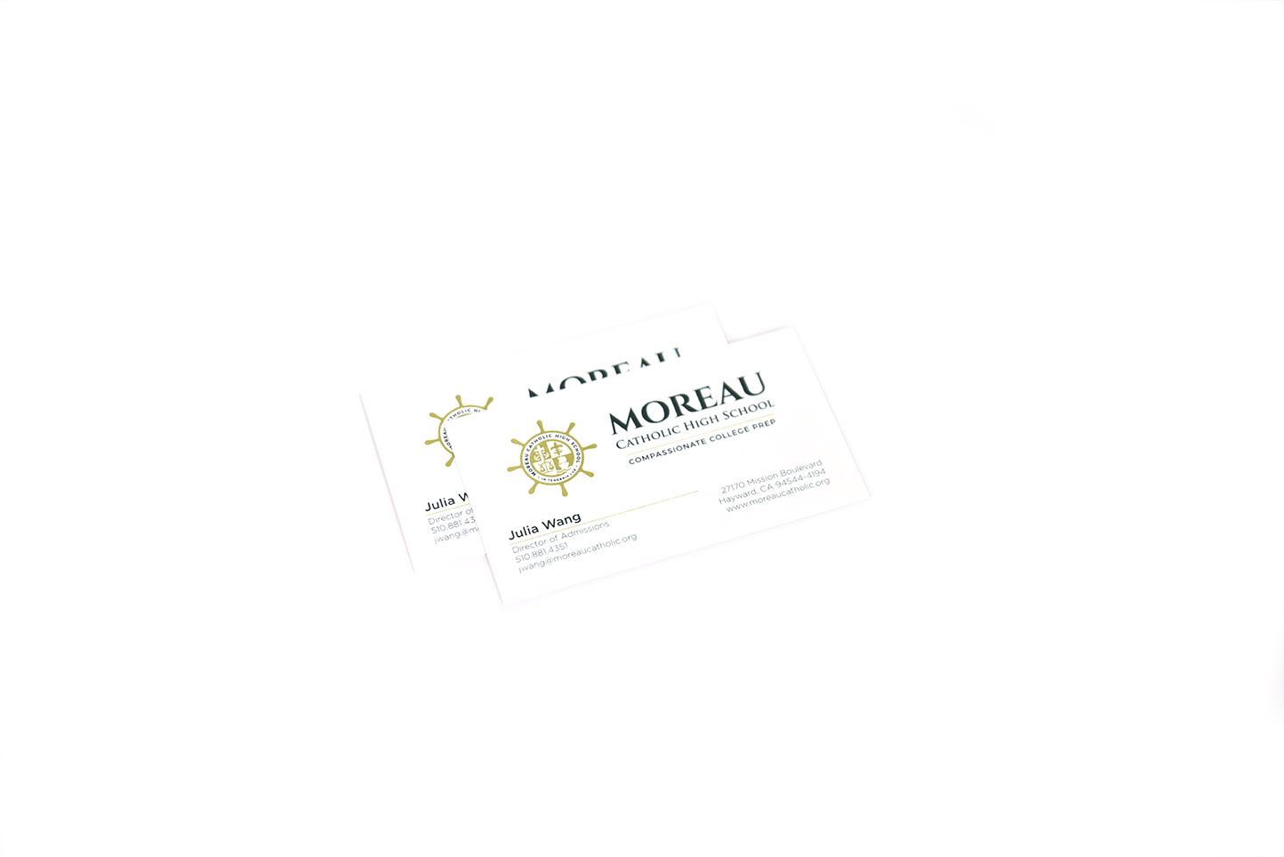 Moreau Catholic Business Cards