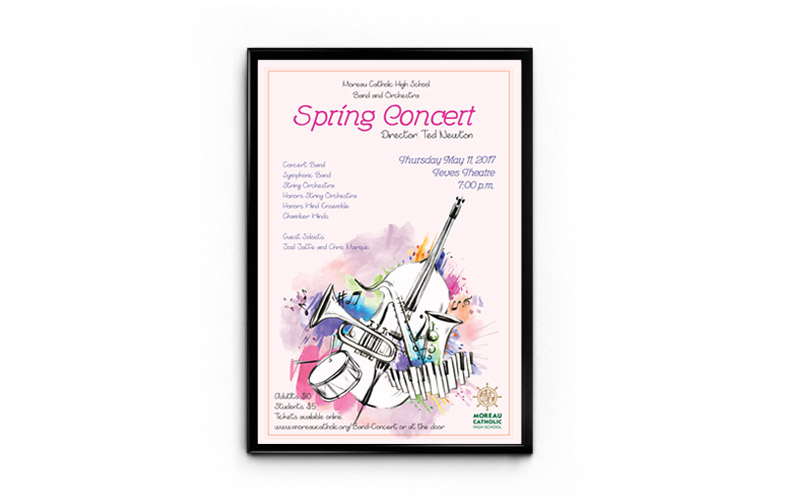 Moreau Catholic VAPA Posters
